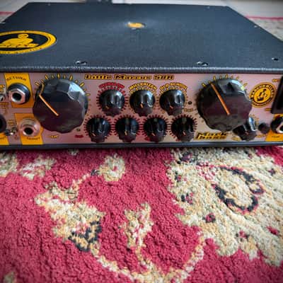 Markbass Little Marcus 58R Marcus Miller Signature 500-Watt Bass Amp Head With Markbass carry Bag and rack ears image 2