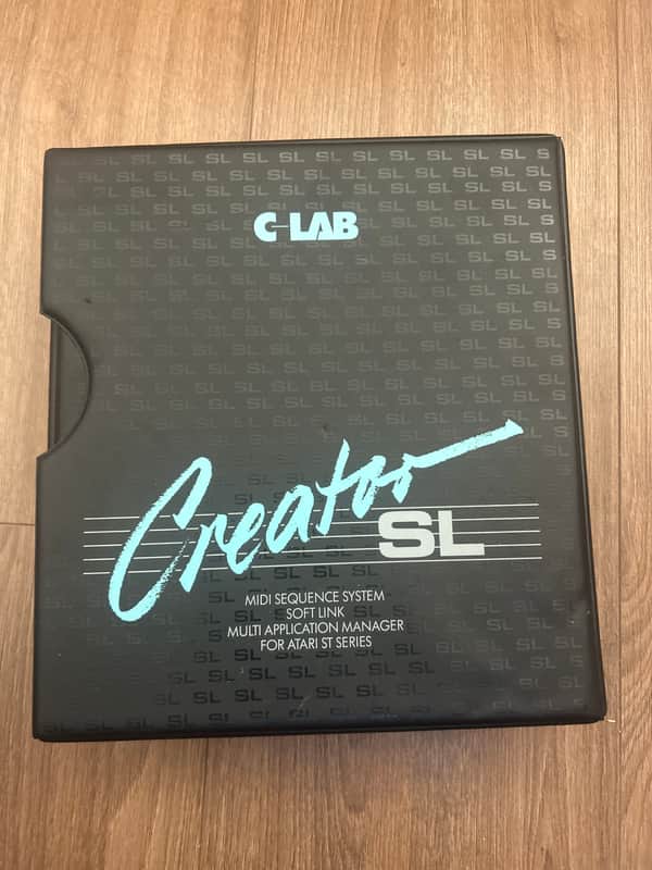 C-Lab Creator SL MIDI Sequence System Soft Link Atari ST Vintage Software Box + Disk image 1