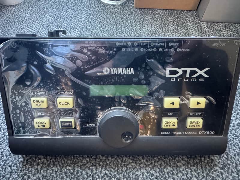 Yamaha DTX-500 Drum Trigger Module 2012 - 2017 - Black image 1