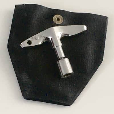 Rare Vintage Made in Japan Drum Pearl Key 1960s Tempro MIJ Chrome Tuner Hex Tuning image 1