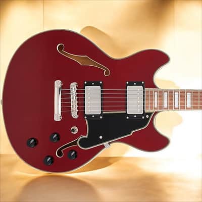 D'Angelico Premier Mini DC Mini Double Cutaway w/ stop-bar tailpiece, Burnt Red* w/ DAPMDCBRDNS image 7