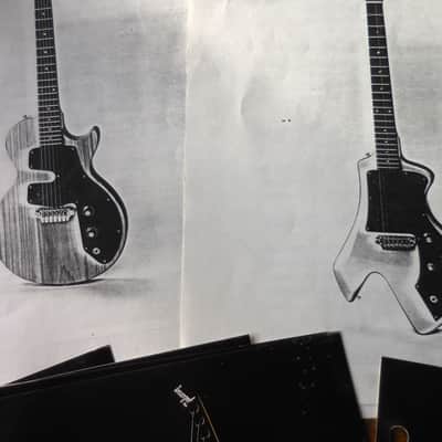 60 Pieces Gibson Guitar Dealer Catalog  Items  1990's-2000 MANY RARE MODELS Dealer Color Promos image 10