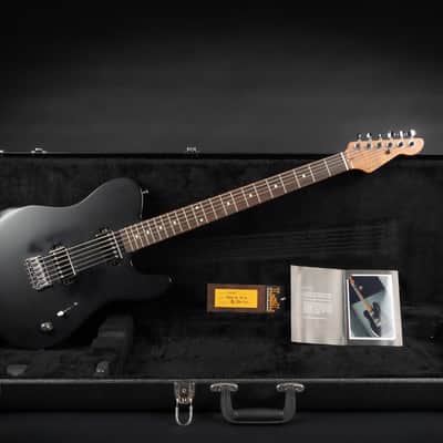2018 LsL Instruments Baribone Adam Christianson Signature - Black Satin | USA Custom Bariton Telecaster | OHSC image 2