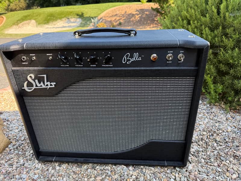 Suhr Bella 44-Watt 1x12" Guitar Combo 2015 - Present - Black with Tolex Panel image 1