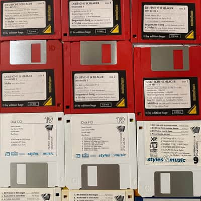 Yamaha PSR-340 floppy disc - styles - sounds image 10