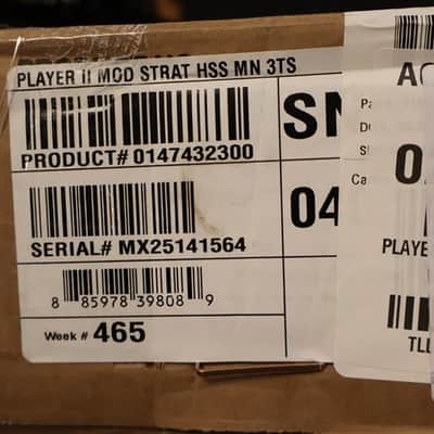 Fender Player II Modified Stratocaster HSS  3-Color Sunburst (Used) image 10