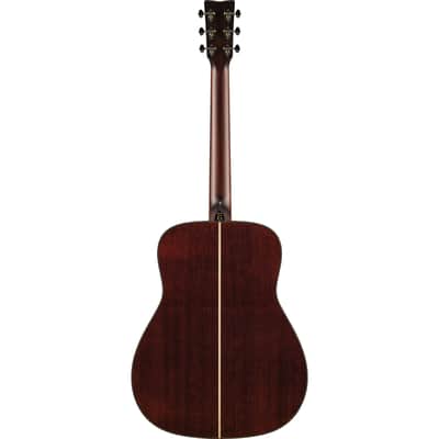 Yamaha FG9M Dreadnought Acoustic Guitar - Natural image 3