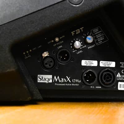 FBT StageMaxX 12Ma Processed Active Reinforcement Monitor CG00WNU image 5