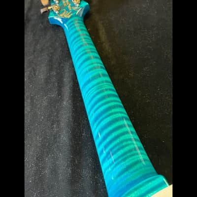 New Private Stock PRS Paul Reed Smith McCarty 594 Singlecut w/ Tremolo Turquoise One Piece Maple image 16