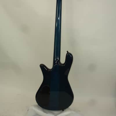 Spector Legend 4 Neck-Thru 4-String Electric Bass Guitar, Faded Blue Gloss w/ Bag image 16