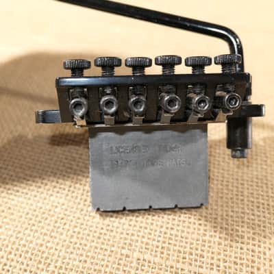 Floyd Rose 1000 Kramer Tremolo Black Bridge Same Day Shipping #DT08 image 3