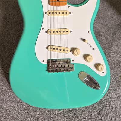 Fender Vintera '50s Stratocaster with Maple Fretboard 2019 - 2023 - Seafoam Green image 2