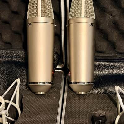 Golden Era Rare Stam “Red Badge” SA 87 / U87 Close serial # Pair ! Pre Braingasm , Classic Neumann tone image 4
