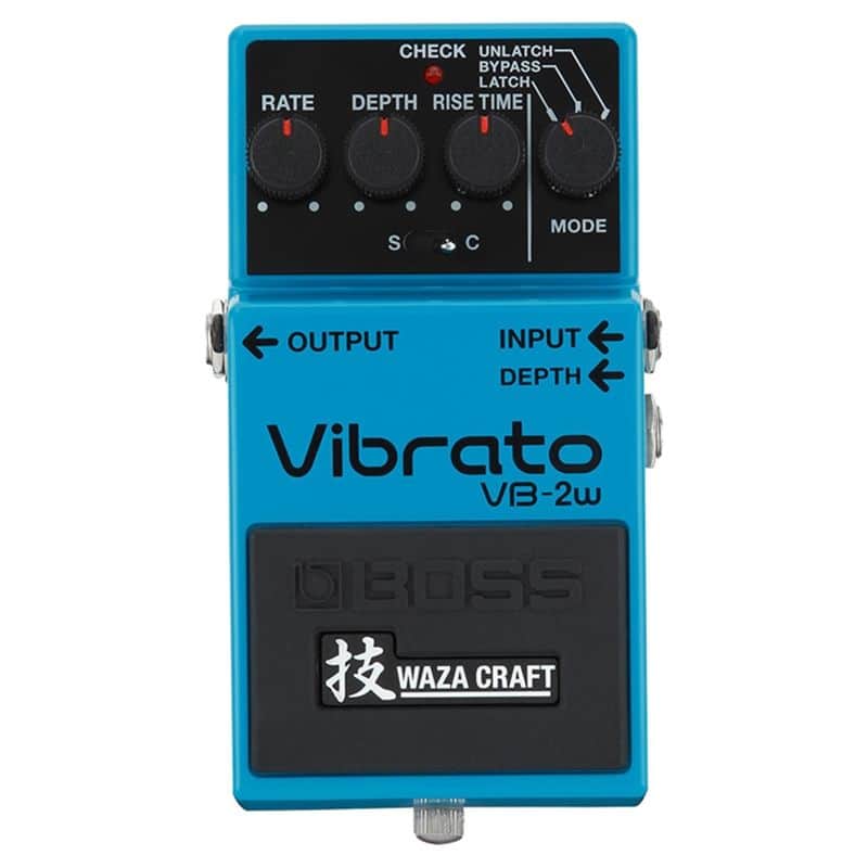 Boss VB-2W Waza Craft Vibrato Pedal - Display Model image 1