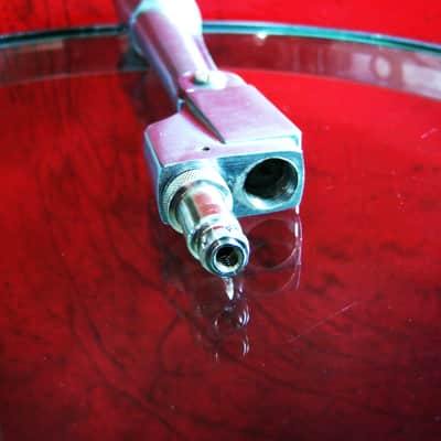 Vintage 1960's Lafayette 99-4546 dynamic microphone w cable connector dual Z Calrad Aiwa Olson image 13