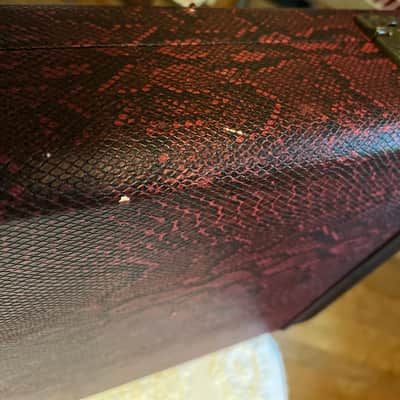 Gibson Nikki Sixx Signature Thunderbird Bass 2012 - Red - w/ snakeskin case...WOW! image 19
