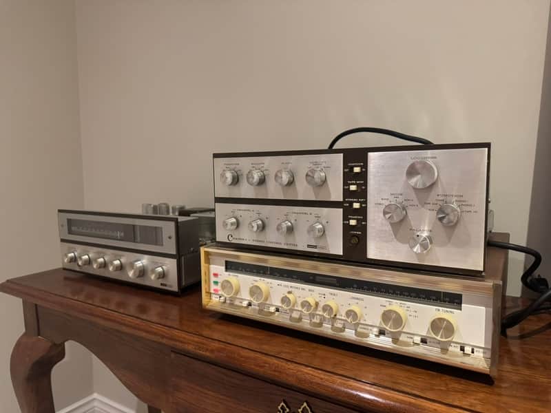 Harman Kardon citation 1 &3x 1959 and 1961 - metal