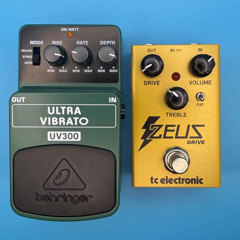 ⚡️🟢 TC Electronic Zeus Drive and Behringer UV300
