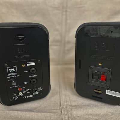 JBL Control 2P Compact 5.25" Powered 2-Way Studio Monitor Speaker (Pair) 2010s - Black image 3