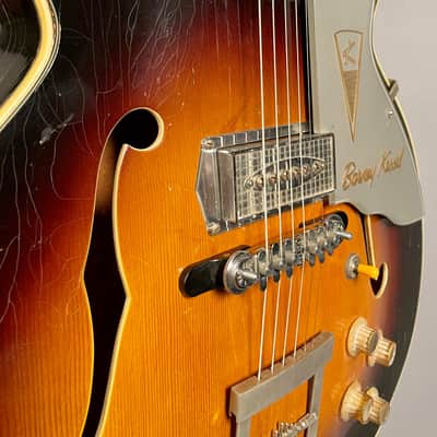 Kay K8700 Barney Kessel Jazz Special w/ Kelvinator 1959 Shaded Sunburst image 5