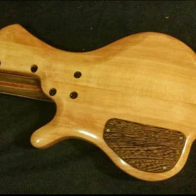 Steve McDonald Basses VD 3304 Bolt on Standard 2016 Red Maple Burl image 3
