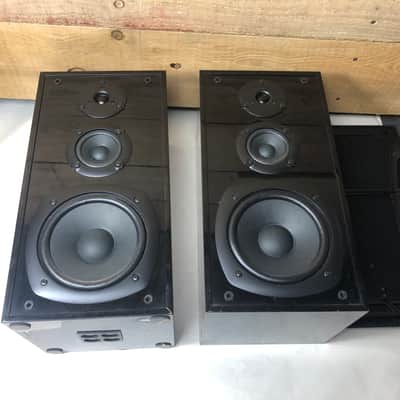 Matched Set Pair Yamaha NS-AP4400M 3-Way Bass Reflex Bookshelf Speakers image 8