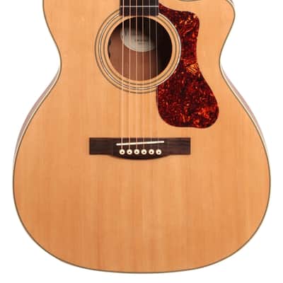 Guild OM240CE Acoustic Electric Guitar Natural image 3