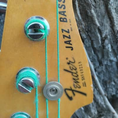 Fender Jazz bass 1978 neck + tuners image 3