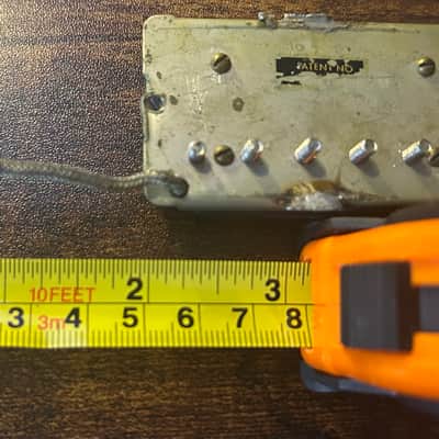 Vintage Gibson Patent Number T-Top Humbucker Pickup – 7.66k Ω image 3