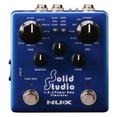 NuX NSS-5 Solid Studio IR and Power Amp Simulator Pedal image 1