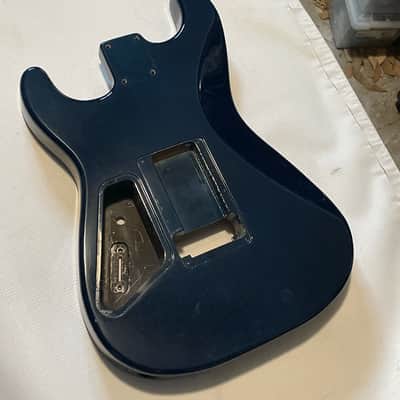 2010 MIJ Charvel San Dimas Wild Card #5 Lava Molten Crust Guitar Body Floyd Ready image 16