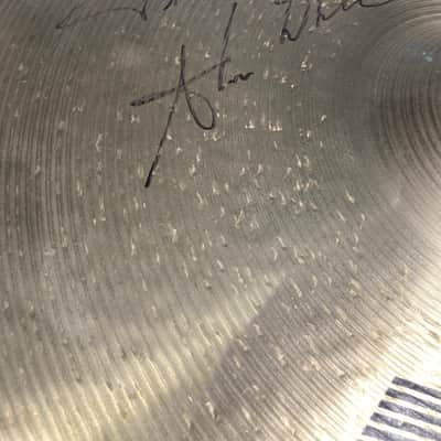 Alan White's YES, Zildjian 22" K Custom Medium Ride, Signed! 2760g 1996 image 1