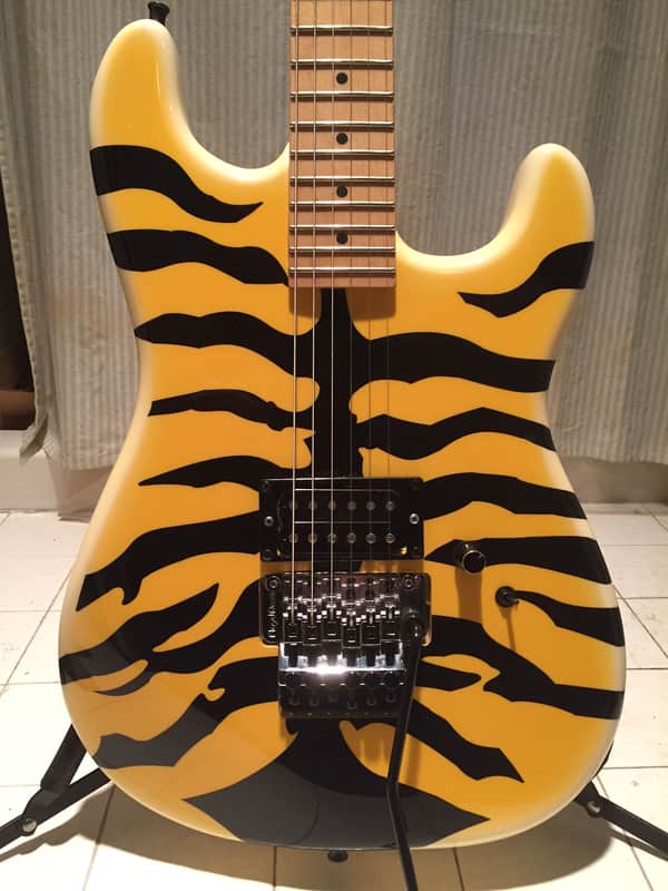 ESP LTD George Lynch GL-600MT Bengal Tiger Guitar Mr Scary Original Floyd Rose image 1