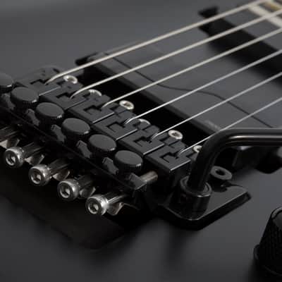 Schecter C-1 FR S SLS Evil Twin Satin Black SBK Electric Guitar  Sustainiac - Brand New image 6