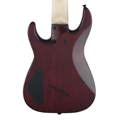 Used Jackson X Series Dinky Arch Top DKAF8 MS - Stained Mahogany w/Laurel FB image 7