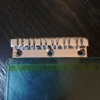 Phantom Guitarworks 12 strings guitar Tailpiece Chrome image 2