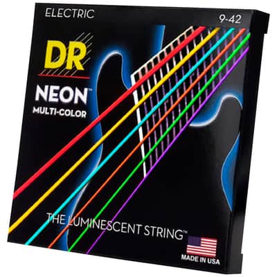 Hi-Def Neon Multi-color Light 9-42 DR Strings image 1