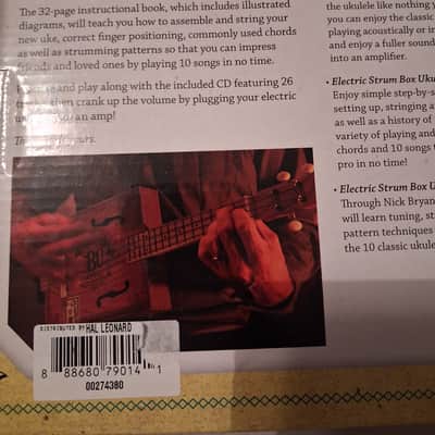 Hal Leonard Electric Strum Box Ukulele Kit 2000s - Never opened! image 2
