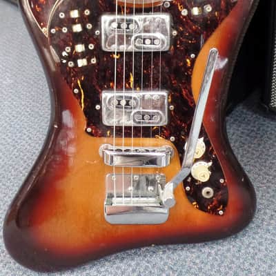 Imperial / Burns Electric Guitar - Made in Japan - 3-Color Sunburst Vintage RARE 60's image 2