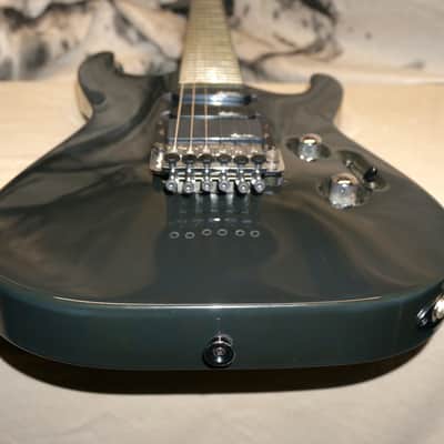 Vintage RARE 1990 Made In USA Jackson Soloist Archtop Neck-Thru Electric Guitar with Case Dark Gray image 21