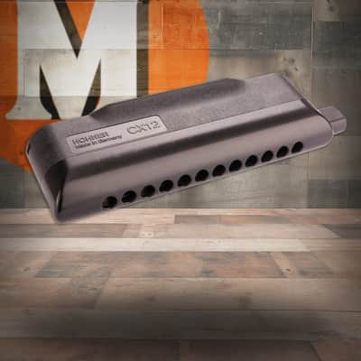 Hohner CX-12 Black - Key Of C (7545-C) image 1