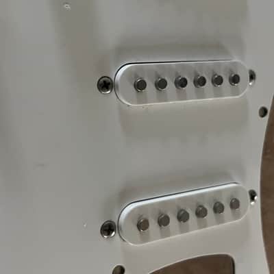 Fender Stratocaster 1991 MIM guitar loaded pickguard pickups pots image 2