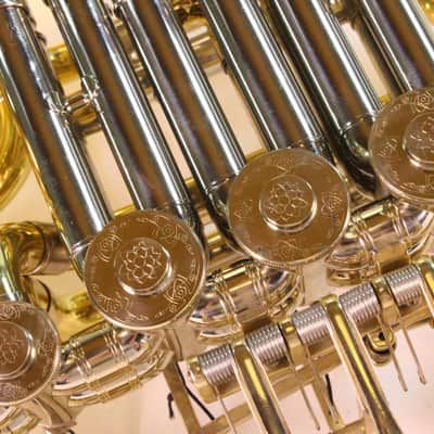 Conn 11D Professional Geyer Wrap French Horn YELLOW BRASS BELL MINT image 6