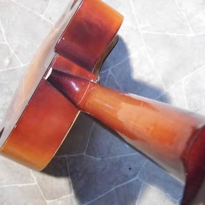 vintage KLIRA Triumphator archtop Jazz GUITAR  Gitarre Germany 1960s image 7