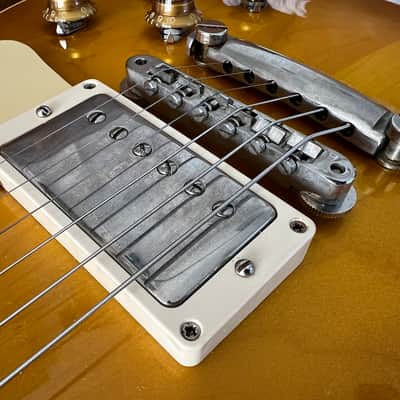2022 Limited Edition! Gibson Custom Shop 1958 Les Paul Reissue r8 - r9 Frets - Lemon Burt - 8.5lbs image 14