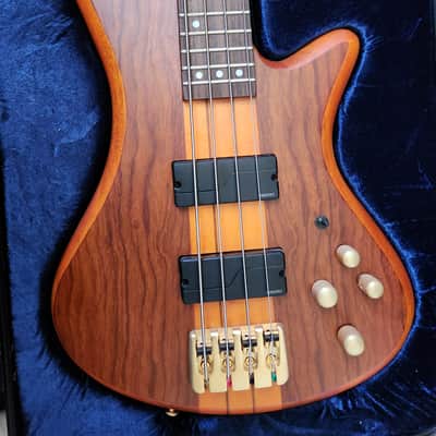 Schecter Stiletto Studio-4 Bass – Honey Satin – Fishman Fluence Upgraded – Excellent Condition + Hard Case image 4
