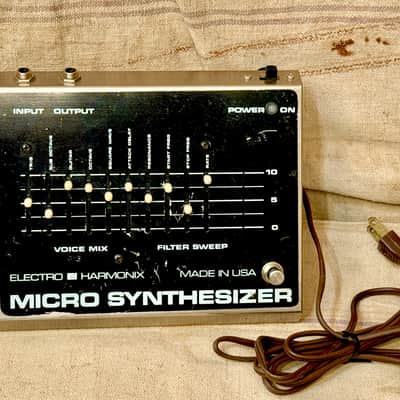 Electro-Harmonix Micro Synthesizer 1980 - Black image 1