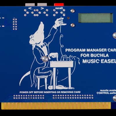 Buchla Program Manager Card image 1