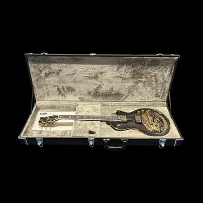 ESP Will Adler Warbird | Distressed Black with Graphic image 7