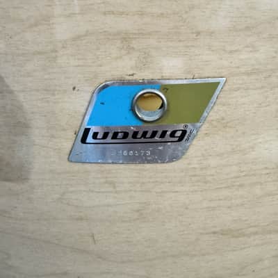 Ludwig 1970s 3 Piece 3 Ply Fab Shell Pack, 9x13, 16x16, 14x22, Gloss Maple Lacquer image 3